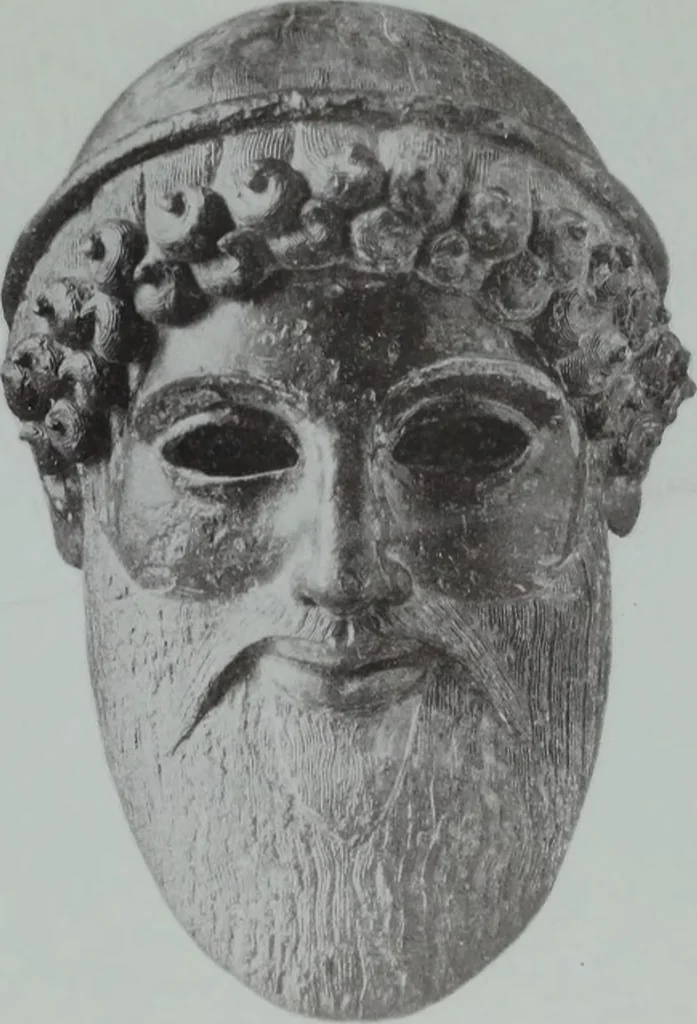 An illustration from Archaiologik ephmeris : ekdidomen hypo ts en Athnais Archaiologiks Hetairias, 1862, leaf 448