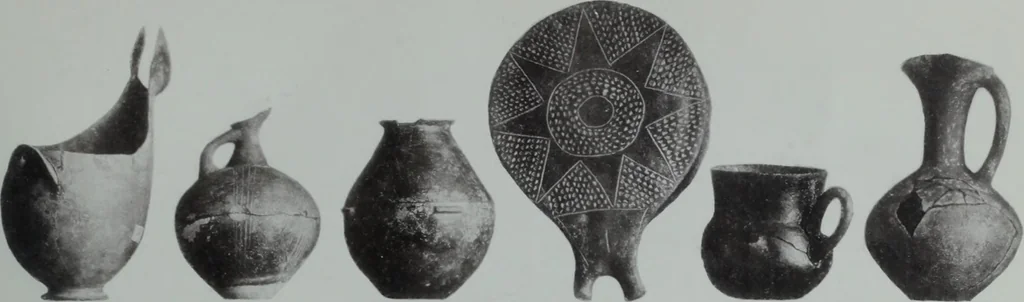 An illustration from Archaiologik ephmeris : ekdidomen hypo ts en Athnais Archaiologiks Hetairias, 1862, leaf 454