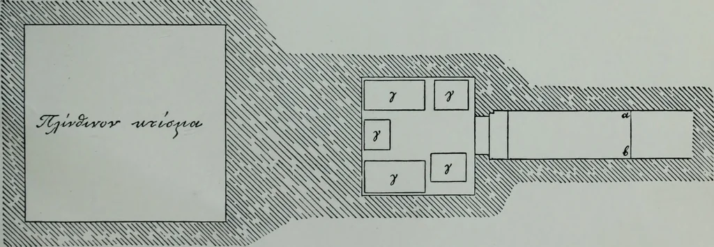 An illustration from Archaiologik ephmeris : ekdidomen hypo ts en Athnais Archaiologiks Hetairias, 1862, leaf 462