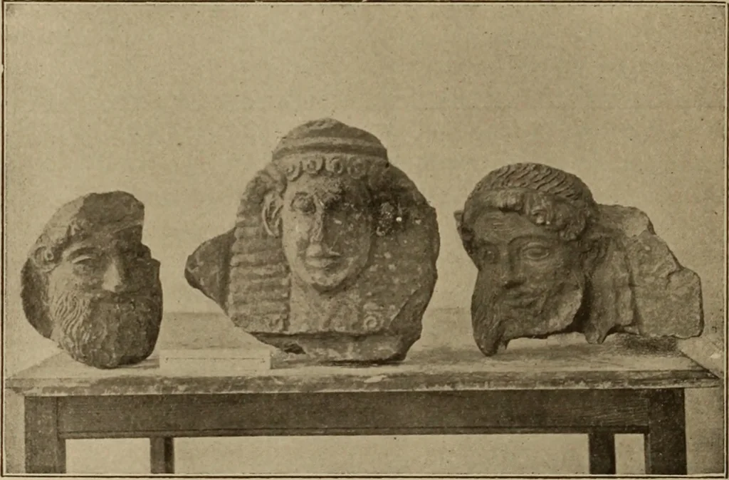 An illustration from Archaiologik ephmeris : ekdidomen hypo ts en Athnais Archaiologiks Hetairias, 1862, leaf 117