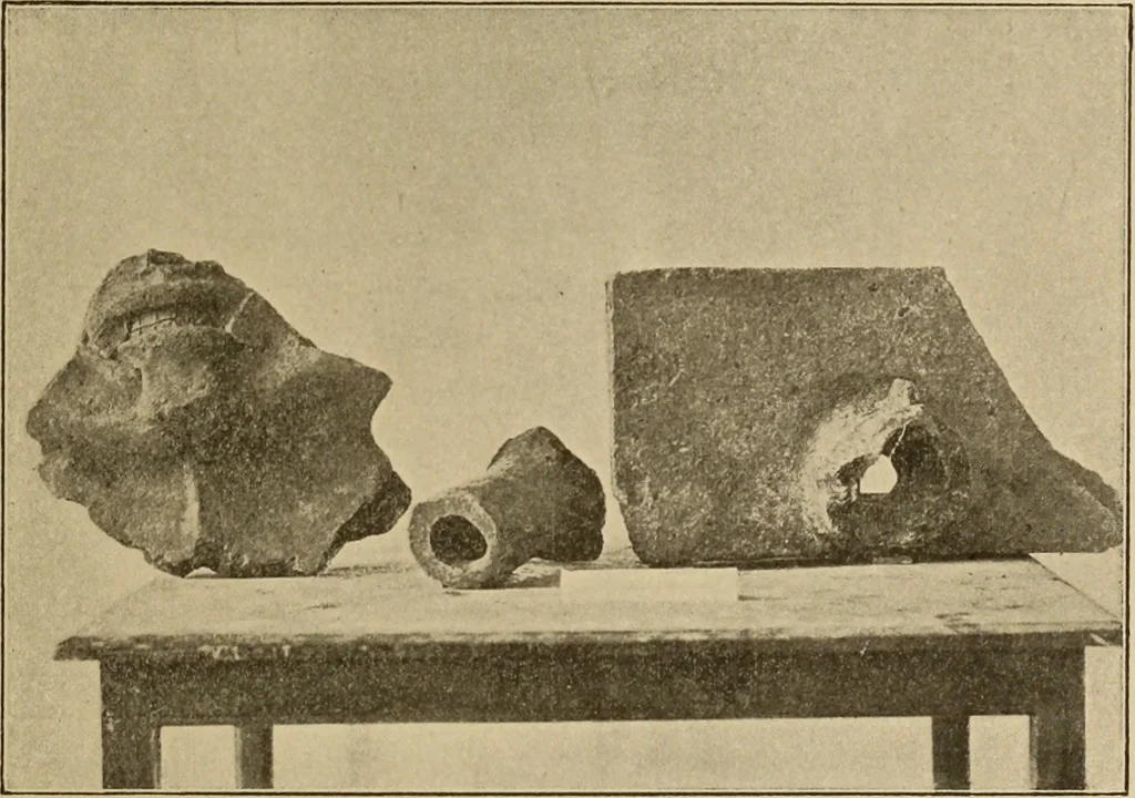 An illustration from Archaiologik ephmeris : ekdidomen hypo ts en Athnais Archaiologiks Hetairias, 1862, leaf 128