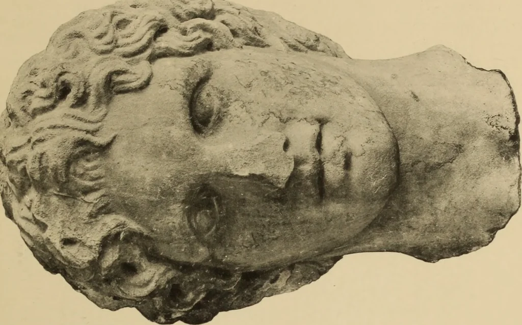 An illustration from Archaiologik ephmeris : ekdidomen hypo ts en Athnais Archaiologiks Hetairias, 1862, leaf 130