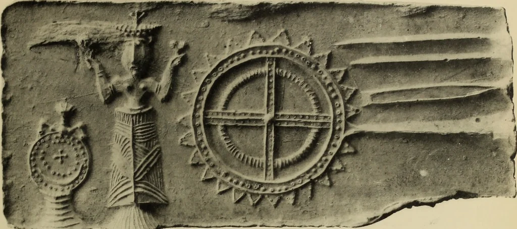 An illustration from Archaiologik ephmeris : ekdidomen hypo ts en Athnais Archaiologiks Hetairias, 1862, leaf 134