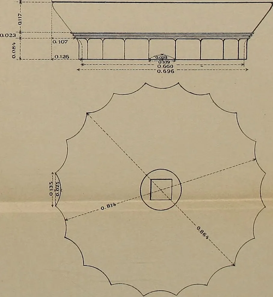 An illustration from Archaiologik ephmeris : ekdidomen hypo ts en Athnais Archaiologiks Hetairias, 1862, leaf 142