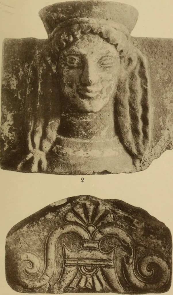 An illustration from Archaiologik ephmeris : ekdidomen hypo ts en Athnais Archaiologiks Hetairias, 1862, leaf 150