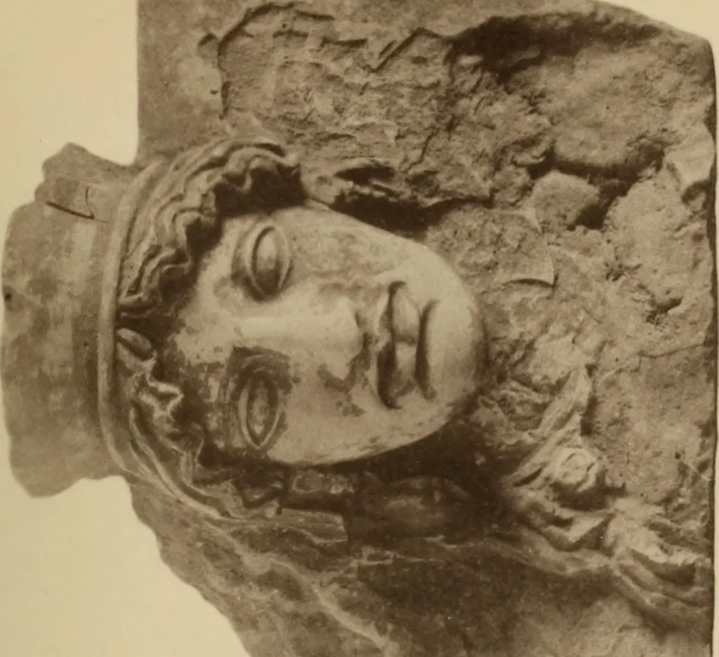 An illustration from Archaiologik ephmeris : ekdidomen hypo ts en Athnais Archaiologiks Hetairias, 1862, leaf 152