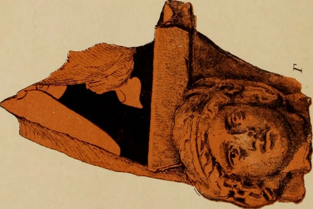 An illustration from Archaiologik ephmeris : ekdidomen hypo ts en Athnais Archaiologiks Hetairias, 1862, leaf 271