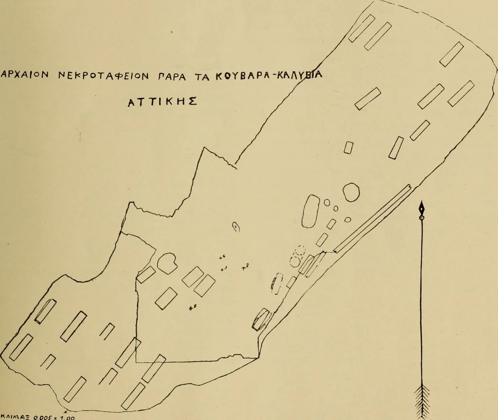 An illustration from Archaiologik ephmeris : ekdidomen hypo ts en Athnais Archaiologiks Hetairias, 1862, leaf 316