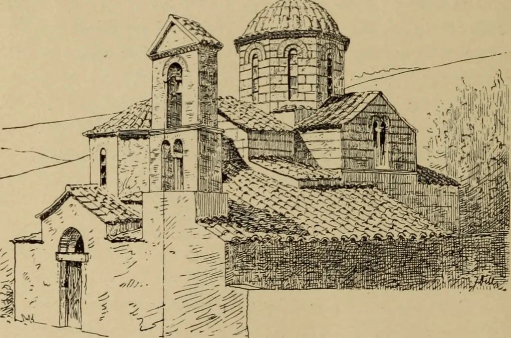 An illustration from Archaiologik ephmeris : ekdidomen hypo ts en Athnais Archaiologiks Hetairias, 1862, leaf 319