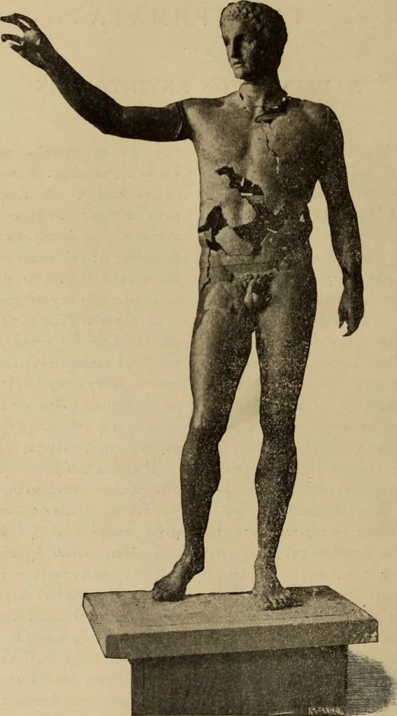 An illustration from Archaiologik ephmeris : ekdidomen hypo ts en Athnais Archaiologiks Hetairias, 1862, leaf 369