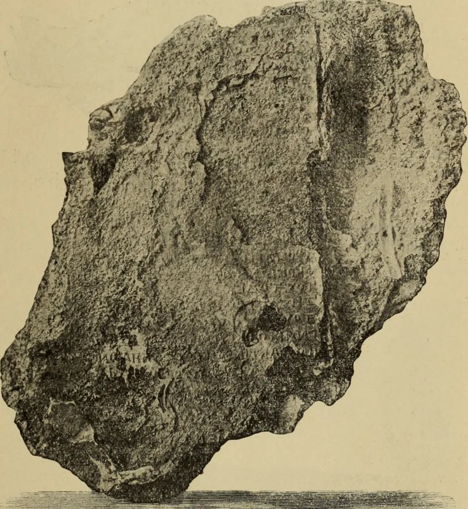 An illustration from Archaiologik ephmeris : ekdidomen hypo ts en Athnais Archaiologiks Hetairias, 1862, leaf 378
