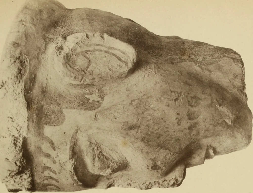 An illustration from Archaiologik ephmeris : ekdidomen hypo ts en Athnais Archaiologiks Hetairias, 1862, leaf 386