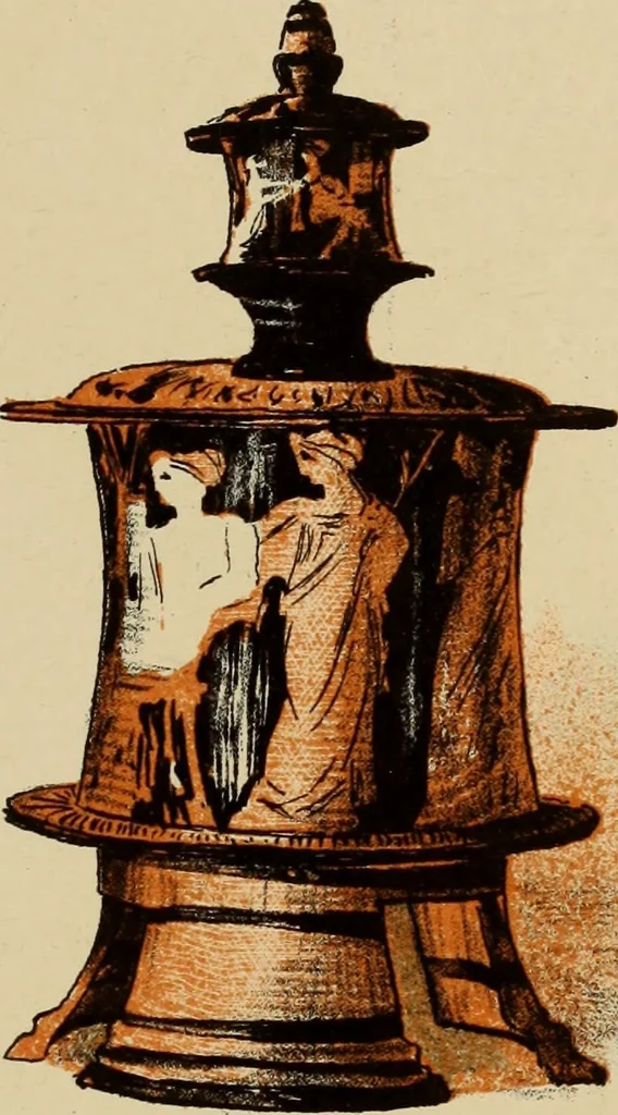 An illustration from Archaiologik ephmeris : ekdidomen hypo ts en Athnais Archaiologiks Hetairias, 1862, leaf 394
