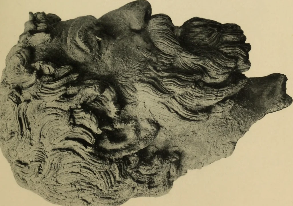 An illustration from Archaiologik ephmeris : ekdidomen hypo ts en Athnais Archaiologiks Hetairias, 1862, leaf 408