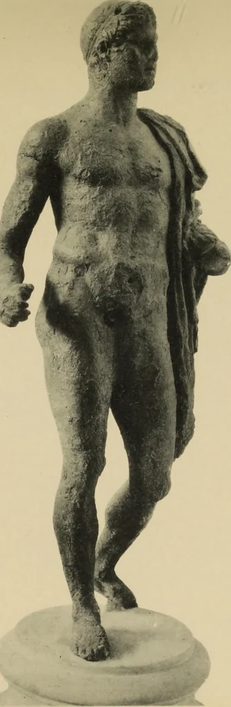 An illustration from Archaiologik ephmeris : ekdidomen hypo ts en Athnais Archaiologiks Hetairias, 1862, leaf 412