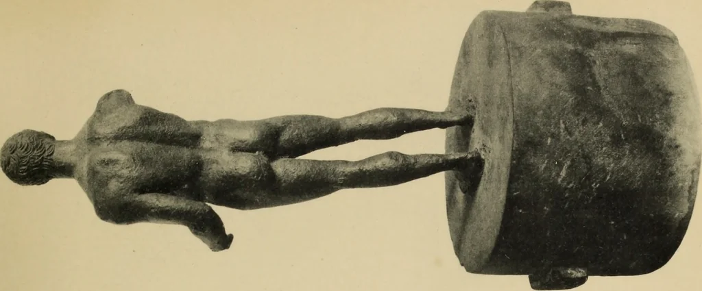 An illustration from Archaiologik ephmeris : ekdidomen hypo ts en Athnais Archaiologiks Hetairias, 1862, leaf 416