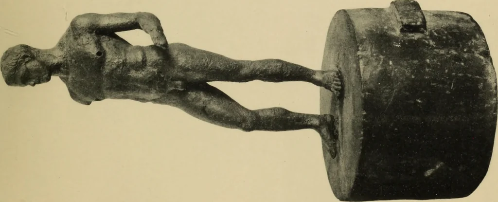 An illustration from Archaiologik ephmeris : ekdidomen hypo ts en Athnais Archaiologiks Hetairias, 1862, leaf 416
