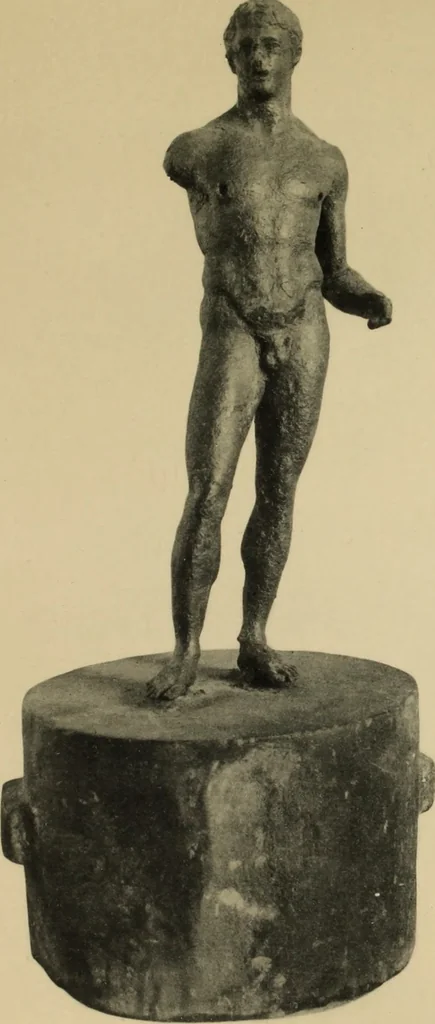 An illustration from Archaiologik ephmeris : ekdidomen hypo ts en Athnais Archaiologiks Hetairias, 1862, leaf 416