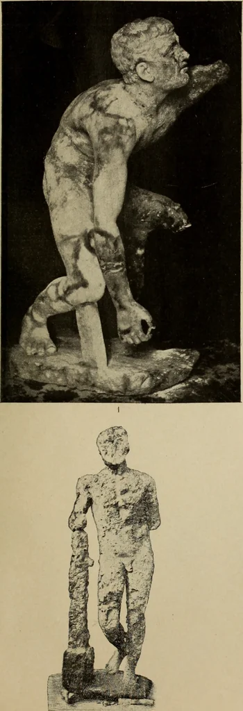 An illustration from Archaiologik ephmeris : ekdidomen hypo ts en Athnais Archaiologiks Hetairias, 1862, leaf 418