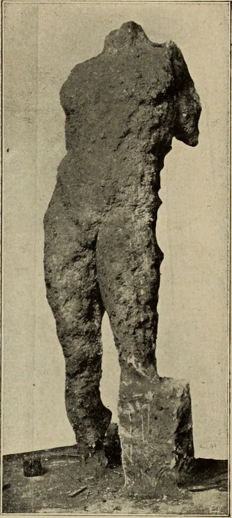 An illustration from Archaiologik ephmeris : ekdidomen hypo ts en Athnais Archaiologiks Hetairias, 1862, leaf 418