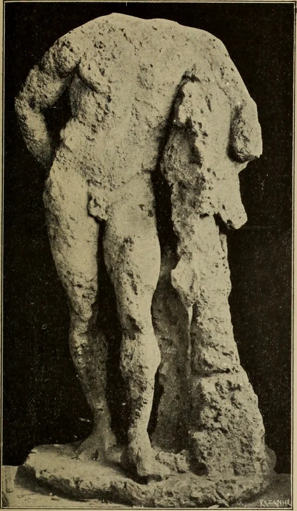 An illustration from Archaiologik ephmeris : ekdidomen hypo ts en Athnais Archaiologiks Hetairias, 1862, leaf 420