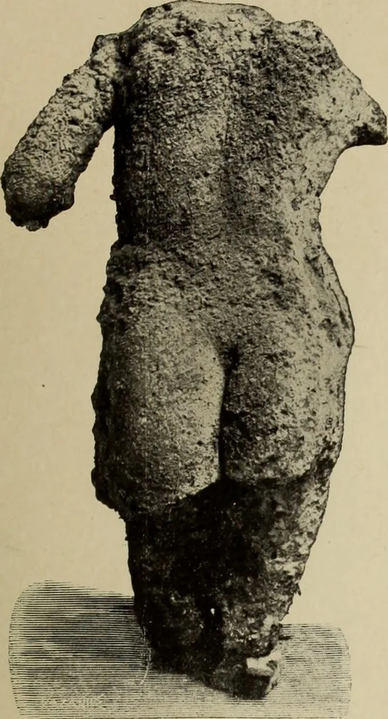 An illustration from Archaiologik ephmeris : ekdidomen hypo ts en Athnais Archaiologiks Hetairias, 1862, leaf 422