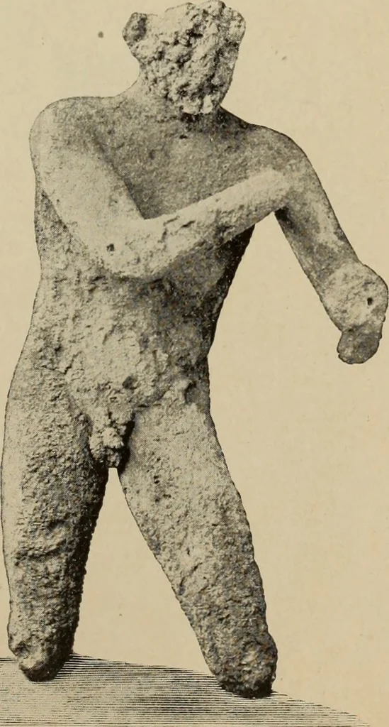 An illustration from Archaiologik ephmeris : ekdidomen hypo ts en Athnais Archaiologiks Hetairias, 1862, leaf 422