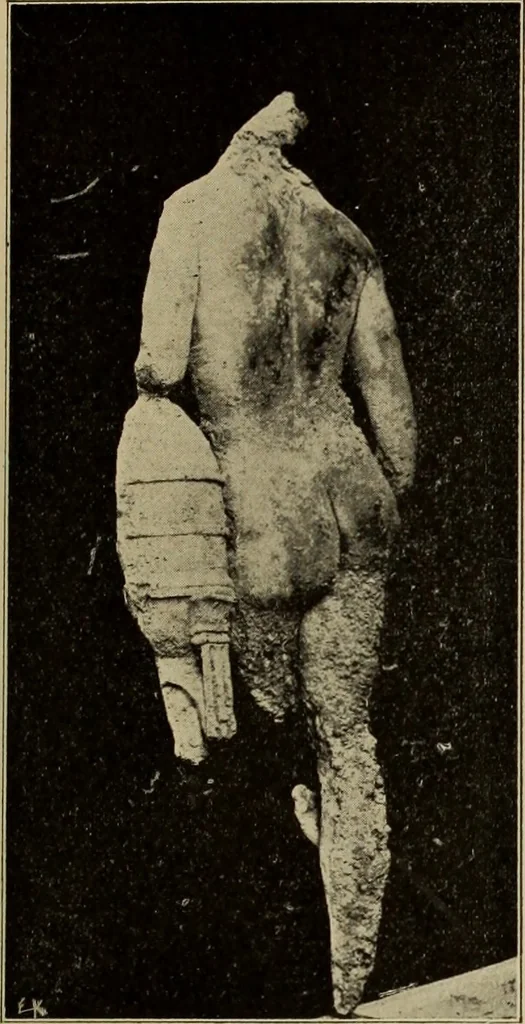 An illustration from Archaiologik ephmeris : ekdidomen hypo ts en Athnais Archaiologiks Hetairias, 1862, leaf 424
