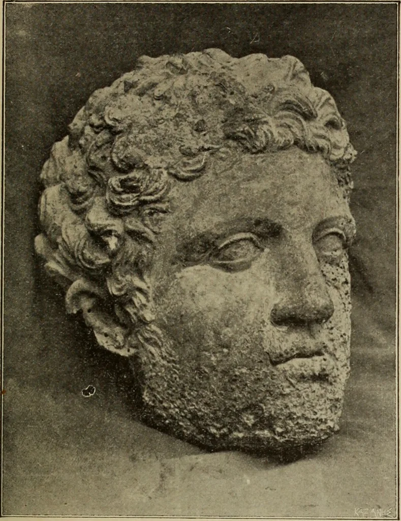 An illustration from Archaiologik ephmeris : ekdidomen hypo ts en Athnais Archaiologiks Hetairias, 1862, leaf 426