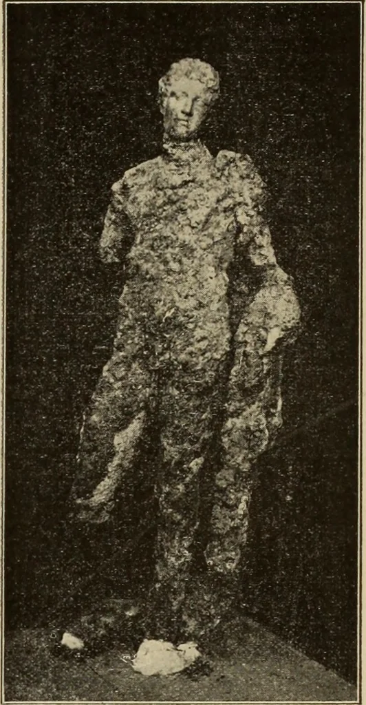 An illustration from Archaiologik ephmeris : ekdidomen hypo ts en Athnais Archaiologiks Hetairias, 1862, leaf 426