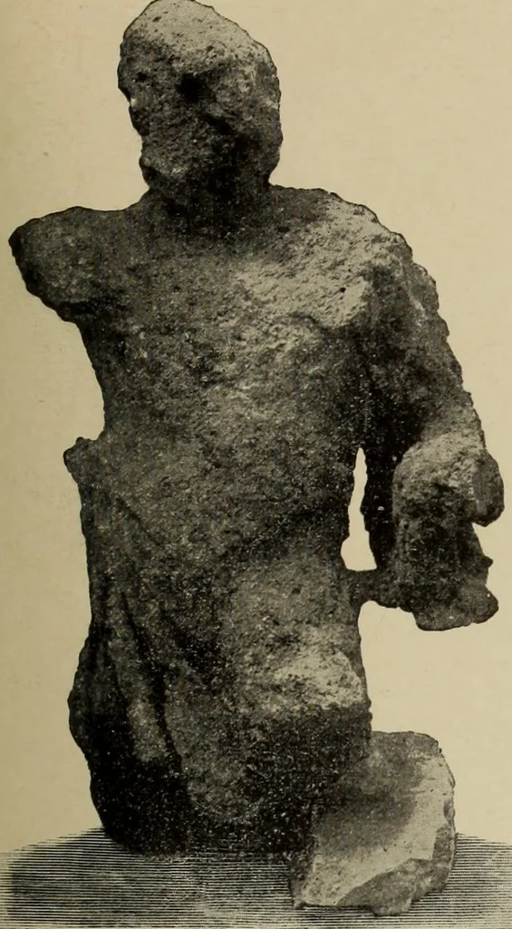 An illustration from Archaiologik ephmeris : ekdidomen hypo ts en Athnais Archaiologiks Hetairias, 1862, leaf 428