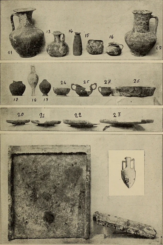 An illustration from Archaiologik ephmeris : ekdidomen hypo ts en Athnais Archaiologiks Hetairias, 1862, leaf 432