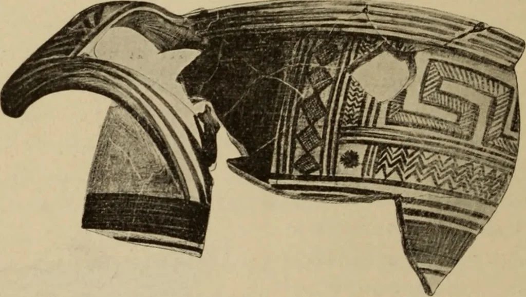 An illustration from Archaiologik ephmeris : ekdidomen hypo ts en Athnais Archaiologiks Hetairias, 1862, leaf 439