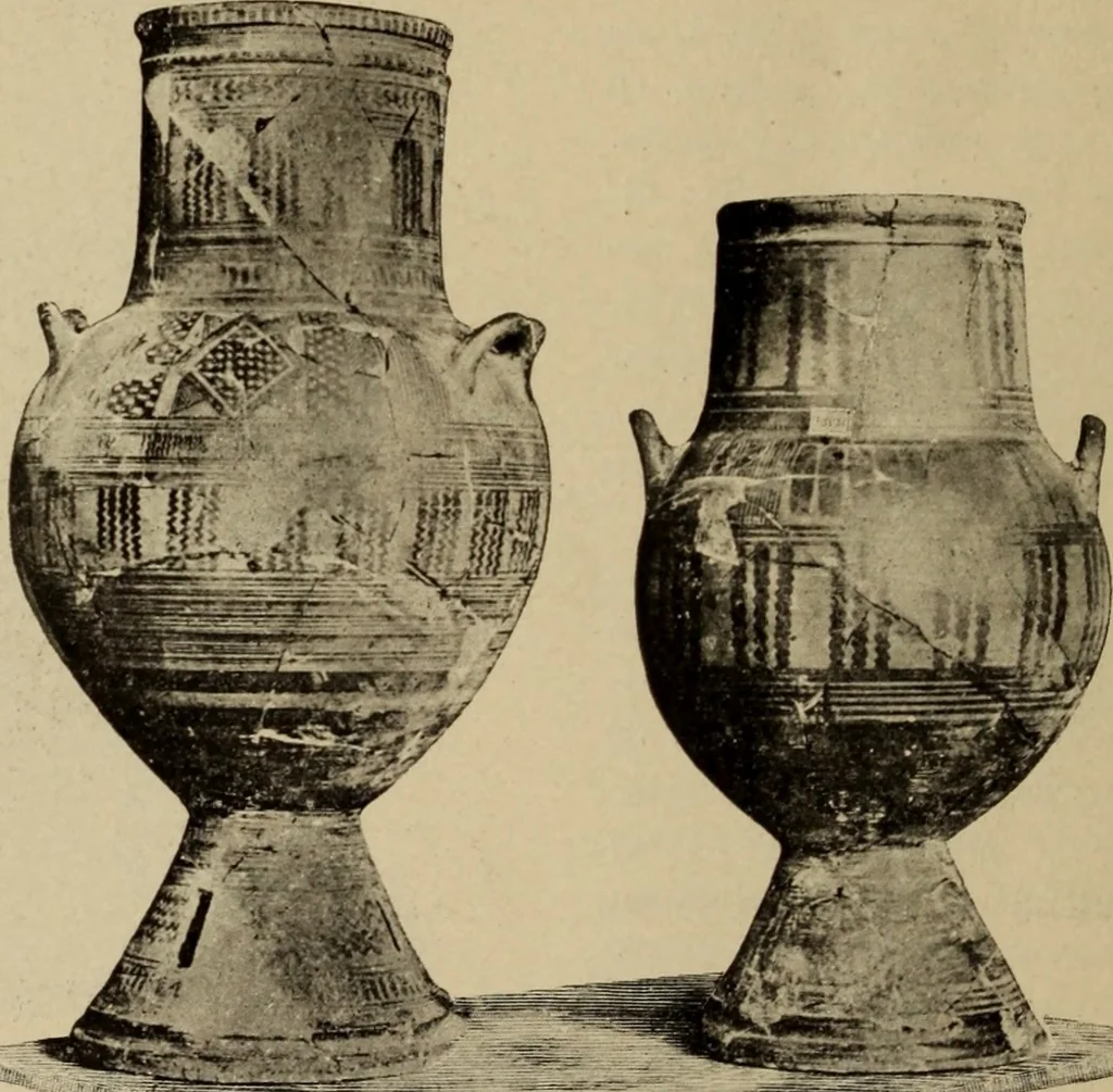 An illustration from Archaiologik ephmeris : ekdidomen hypo ts en Athnais Archaiologiks Hetairias, 1862, leaf 447
