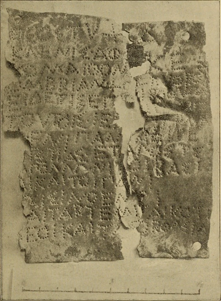 An illustration from Archaiologik ephmeris : ekdidomen hypo ts en Athnais Archaiologiks Hetairias, 1862, leaf 528