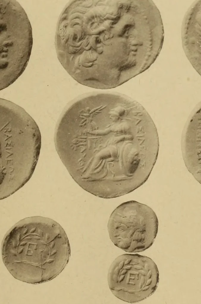 An illustration from Archaiologik ephmeris : ekdidomen hypo ts en Athnais Archaiologiks Hetairias, 1862, leaf 556