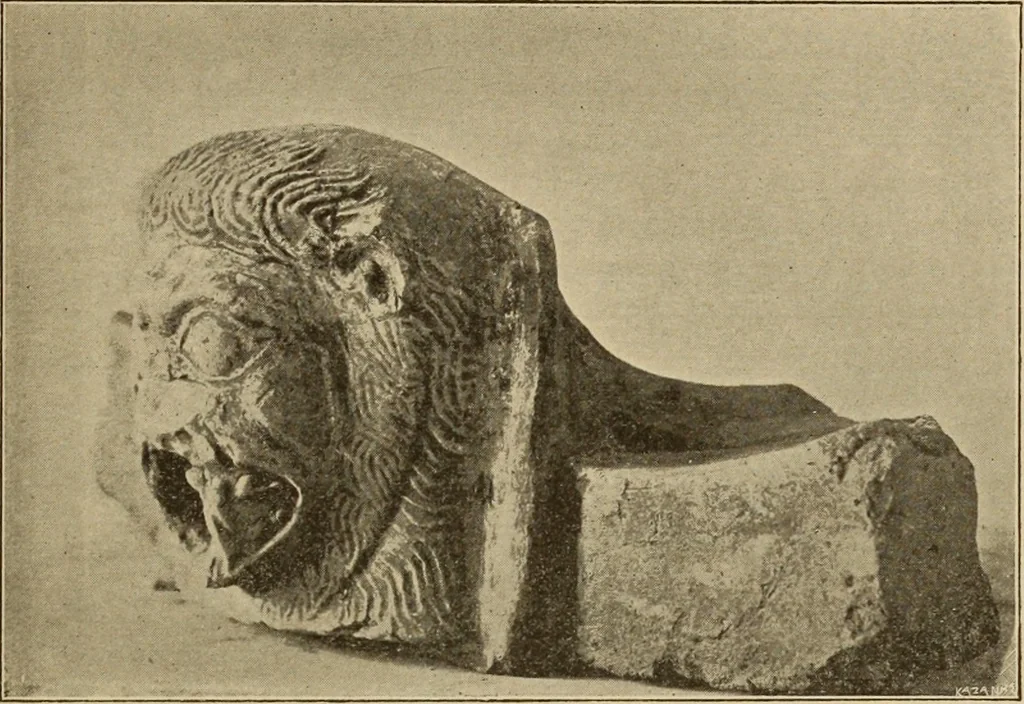 An illustration from Archaiologik ephmeris : ekdidomen hypo ts en Athnais Archaiologiks Hetairias, 1862, leaf 98