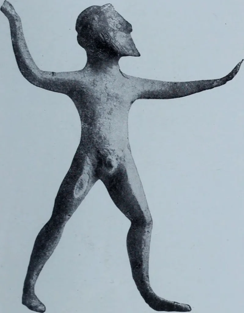 An illustration from Archaiologik ephmeris : ekdidomen hypo ts en Athnais Archaiologiks Hetairias, 1862, leaf 100