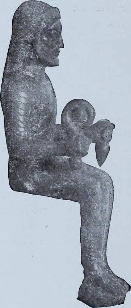 An illustration from Archaiologik ephmeris : ekdidomen hypo ts en Athnais Archaiologiks Hetairias, 1862, leaf 101