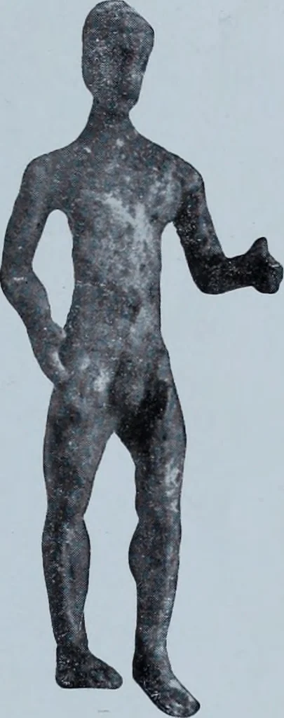 An illustration from Archaiologik ephmeris : ekdidomen hypo ts en Athnais Archaiologiks Hetairias, 1862, leaf 110