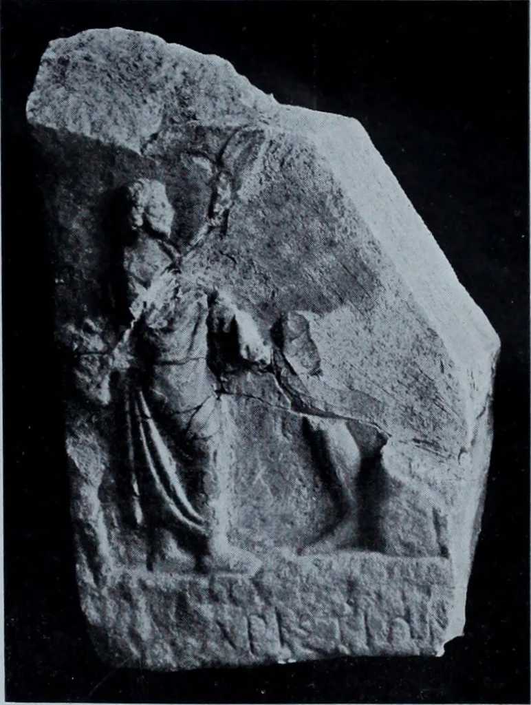 An illustration from Archaiologik ephmeris : ekdidomen hypo ts en Athnais Archaiologiks Hetairias, 1862, leaf 194