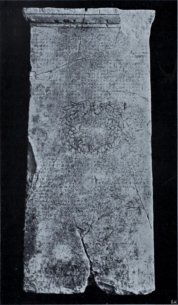 An illustration from Archaiologik ephmeris : ekdidomen hypo ts en Athnais Archaiologiks Hetairias, 1862, leaf 257