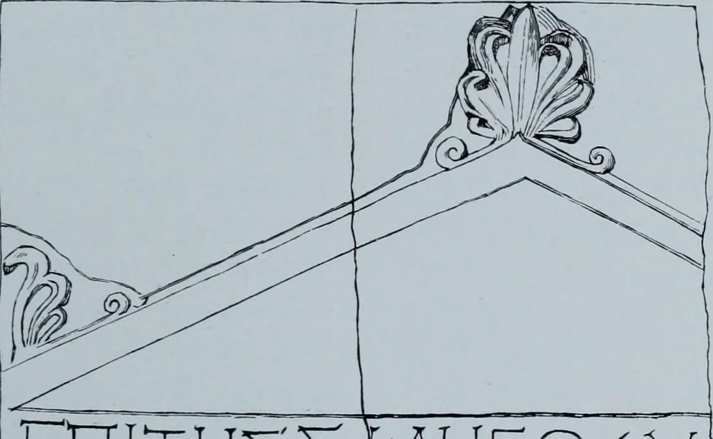 An illustration from Archaiologik ephmeris : ekdidomen hypo ts en Athnais Archaiologiks Hetairias, 1862, leaf 266