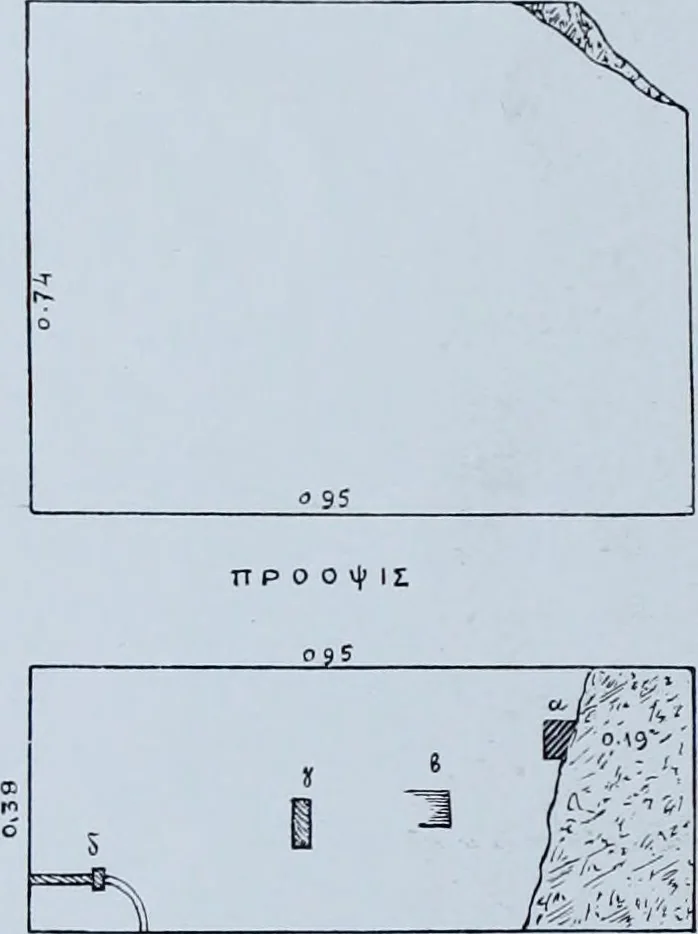 An illustration from Archaiologik ephmeris : ekdidomen hypo ts en Athnais Archaiologiks Hetairias, 1862, leaf 383