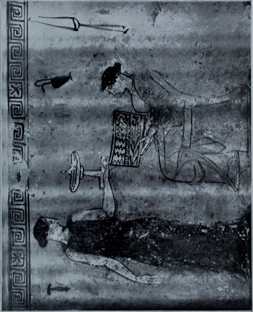 An illustration from Archaiologik ephmeris : ekdidomen hypo ts en Athnais Archaiologiks Hetairias, 1862, leaf 420