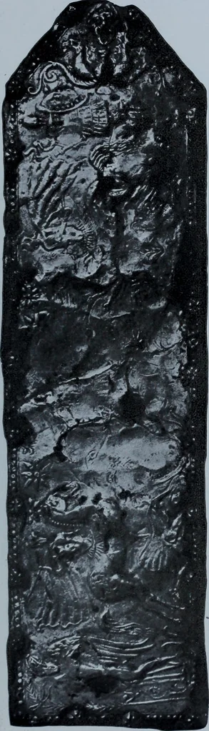 An illustration from Archaiologik ephmeris : ekdidomen hypo ts en Athnais Archaiologiks Hetairias, 1862, leaf 424