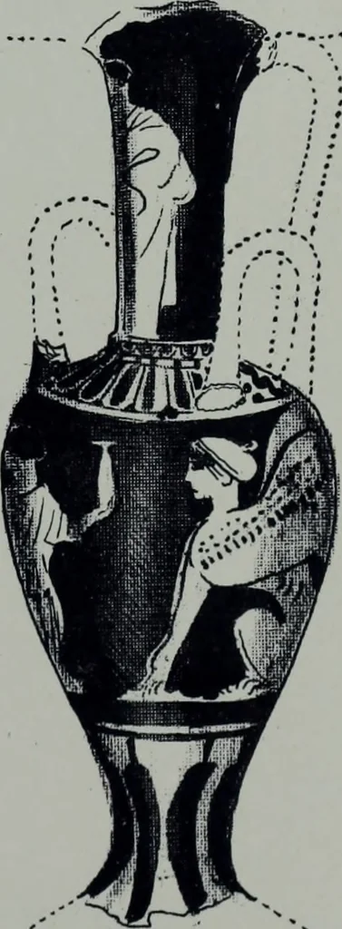 An illustration from Archaiologik ephmeris : ekdidomen hypo ts en Athnais Archaiologiks Hetairias, 1862, leaf 426