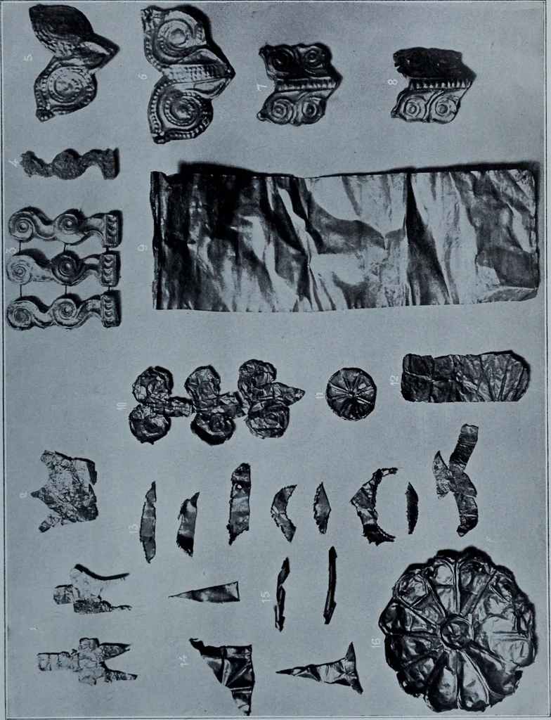 An illustration from Archaiologik ephmeris : ekdidomen hypo ts en Athnais Archaiologiks Hetairias, 1862, leaf 446