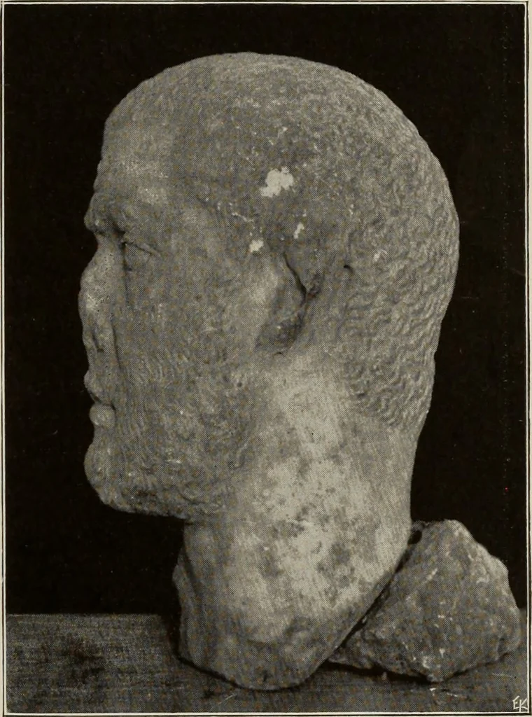 An illustration from Archaiologik ephmeris : ekdidomen hypo ts en Athnais Archaiologiks Hetairias, 1862, leaf 12