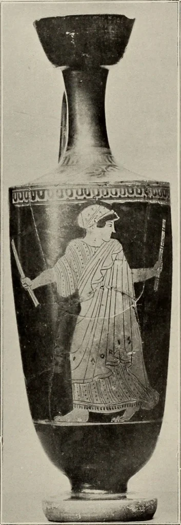 An illustration from Archaiologik ephmeris : ekdidomen hypo ts en Athnais Archaiologiks Hetairias, 1862, leaf 130